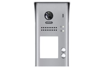 XtendLan DPC-D250-2 dveřní stanice pro D2, 2x zvonek, barevná kamera, IP54, 1x zámek, povrchová montáž