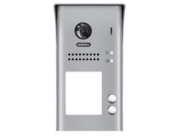 DPC-D250-2 dveřní stanice pro D2, 2x zvonek, barevná kamera, IP54, 1x zámek, povrchová montáž