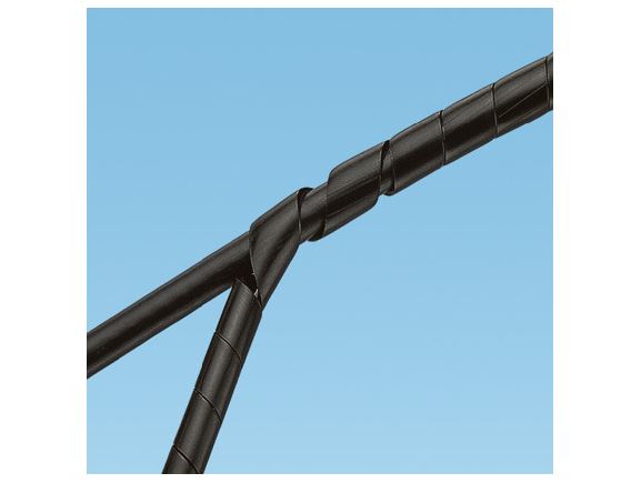 PANDUIT T38R-CY kabelová spirála ohni odolná, průměr 7,9mm - 76,2mm, bal.30,5m