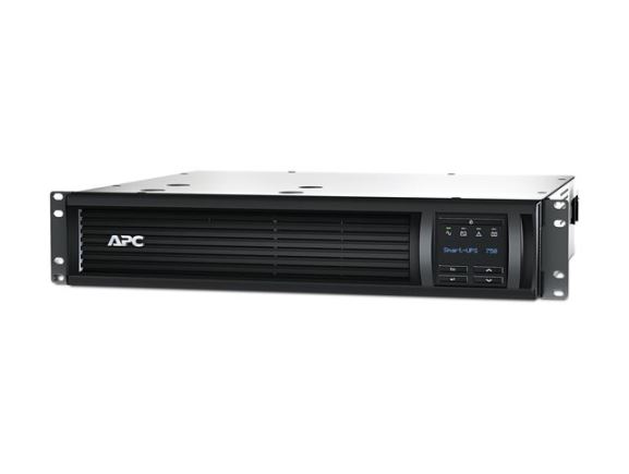 SMT750RMI2UC Záložní zdroj Smart-UPS, 750 VA/500 W, USB, rack 2U model, 4×C13