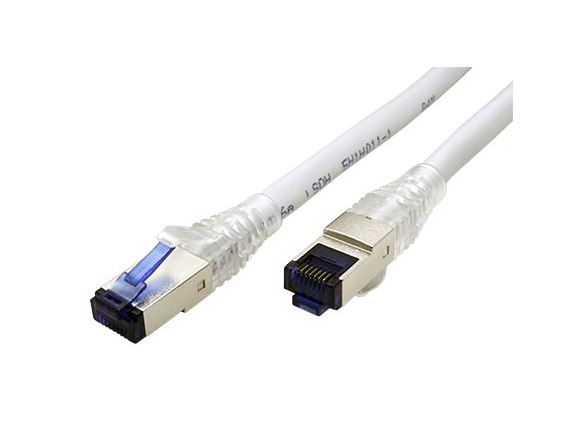 SFTP6A-30-GY propojovací kabel RJ45/RJ45, S/FTP, 30m, kat. 6A, LSOH, šedý