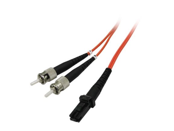 MTRJ(f)-ST-1-M5DL optický propojovací kabel MTRJ female -ST duplex MM 50/125um 1m