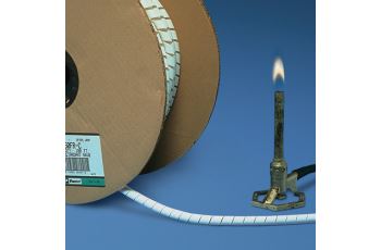 PANDUIT T25FR-CY kabelová spirála, materiál oheň zpomalující polyethylene, průměr 4,8mm-50,8mm, bal. 30,5m