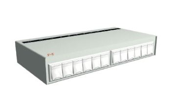 NEXANS N521.600 modulární box pro 12 Snap-in modulů, prachovky