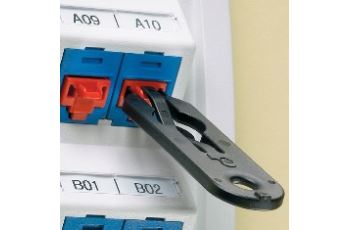PSL-DCJB-BL Zámek zásuvky RJ45, černý, bal. 10 kusů + 1 nástroj (2)