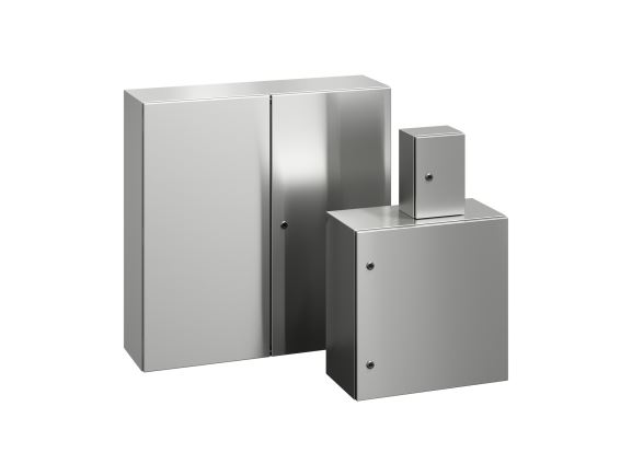 WME-X-120804 Jednodveřový rozvaděč inTeg, v. 1200mm, š. 800mm, h. 400mm, IP66, nerez ocel
