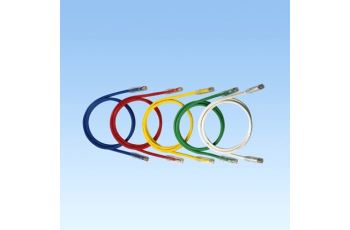 PANDUIT NK6PC1MYLY propojovací kabel RJ45/RJ45, U/UTP, kat. 6, 1m, žlutá, NetKey
