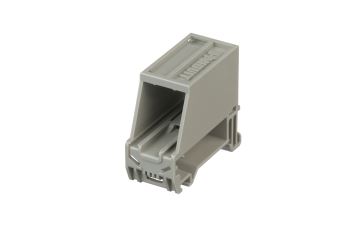 CADIN1IG Držák na DIN lištu pro modul Panduit MINI-COM, šedý