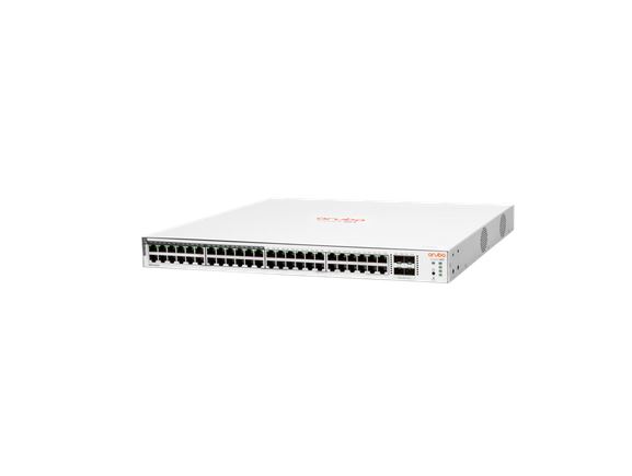 JL815A#ABB switch 1830, 48x10/100/1000BASE-T + 4x SFP, POE+ 370W, Web Managed