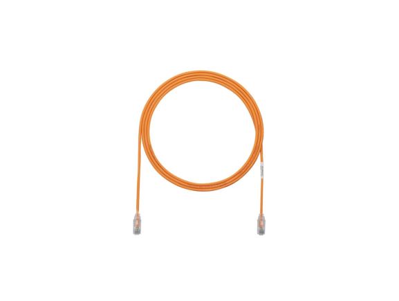 UTP28SP0.2MOR propojovací kabel RJ45/RJ45, U/UTP, kat. 6, 0,2m, oranžový, AWG28