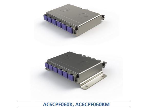 AC6CPF060K kazeta stíněná s 6 x RJ45 Cat6A STP pro patchpanel AC6PNLF240K2 -LSA IDC svorkovnice