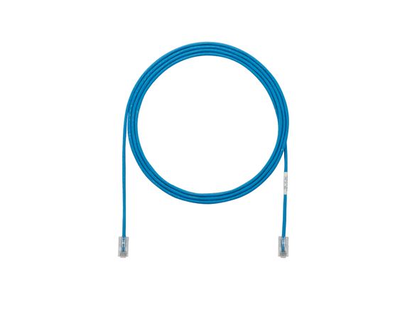 UTP28SP0.2MBU propojovací kabel RJ45/RJ45, U/UTP, kat. 6, 0,2m, modrý, AWG28