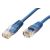 ROLINE UTP-0,5-BU propojovací kabel RJ45/RJ45, U/UTP, 0,5m, kat. 5E, modrý