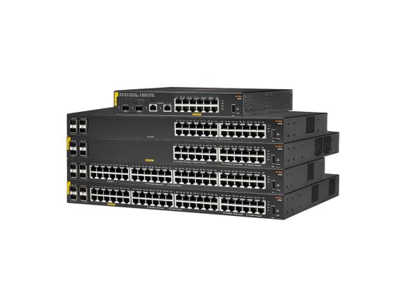R8N87A#ABB switch Aruba 6000, 24x10/100/1000BASE-T + 1x SFP, POE+ 370W, Web Managed