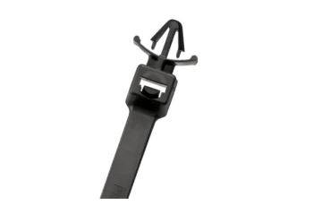 PLWP2S-D0 Vázací plastová páska Push Tie s kotvou, 4,8x198mm,, Nylon 6.6, UV, černá bal. 500 kusů PLWP2S-D0 Vázací plastová páska Push Tie s kotvou, 4,8x198mm,, Nylon 6.6, UV, černá bal. 500 kusů