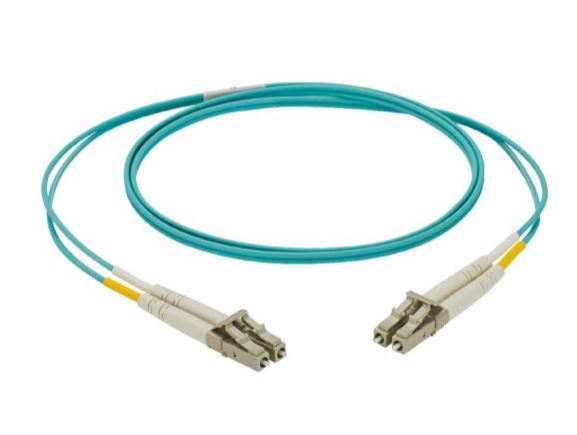 NKFPZ22LLLSM001 optický propojovací kabel NetKey OM4 LC-LC duplex MM 50/125um, 2mm, LSOH, 1m