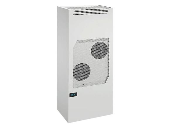 AC-WM4-05-4000 Boční klimatizační jednotka CoolSpot, 550W, 230 VAC 1f, bez bočního panelu, šedá