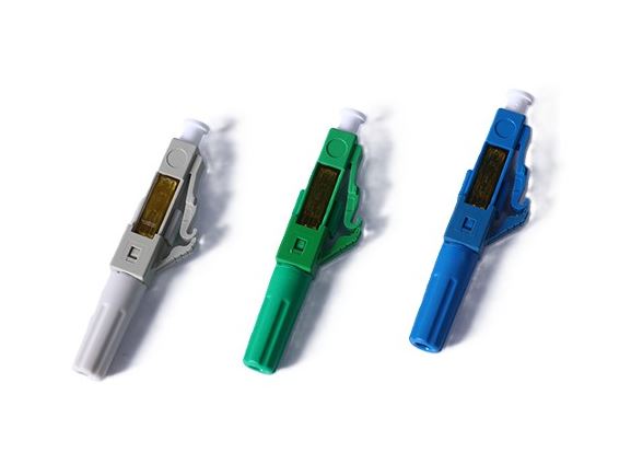 FAOC-LC-APC-SM-R-25 Krimpovací optický konektor LC/APC, singlemode, pro vlákno 900 um nebo 250um