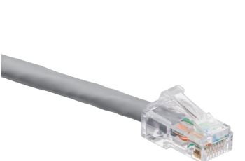 C6CPCU020-8CCBB-P24 Nestíněný propojovací kabel kat. 6, 2m, LSHF/LSZH, šedý, bal. 24 kusů