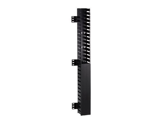 PANDUIT CWMPV3340 vertikální vyvazovací panel jednostranný, v. 1778mm, š. 76mm, h. 83mm, černý