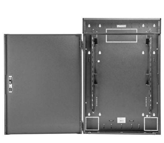 WME3BL nástěnný rozvaděč TrueEdge, pro 3U aktivní, 3U pasivní zařízení, 1066x726x241mm, černý