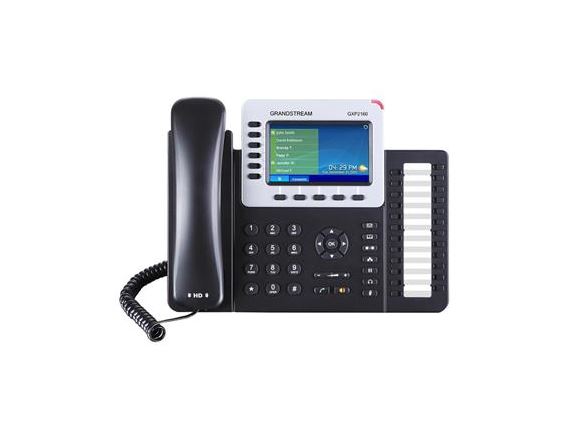 GXP2160 VoIP telefon, 6xSIP účet, HD audio, 2xGLAN, POE, BT, LCD 4,3"