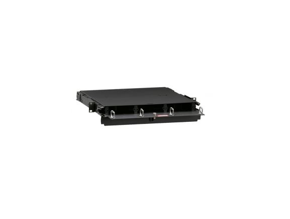5R1UM-S03 optická vana Leviton 1000i SDX 1RU pro max. 3 SDX adaptéry nebo SDX kazety, výsuvná, černá