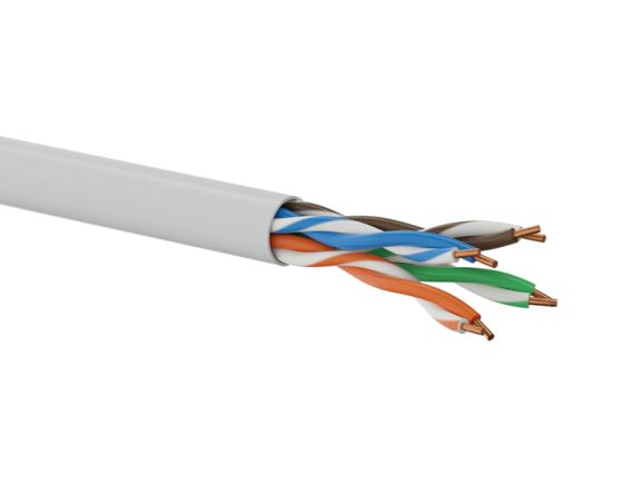 KIU5PVC305Q kabel U/UTP, kat.5E, PVC Eca, šedý, box 305m