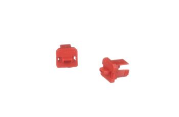 PSL-USBB Zámek zásuvky USB B, červený, bal. 5 kusů + 1 nástroj (3)