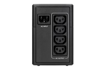 5E700UI Záložní zdroj UPS 5E G2, 700VA/360W, USB, černý, tower model, 4×IEC C13, bez ventilátoru (1)