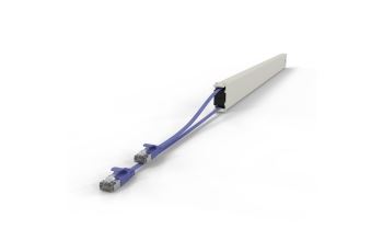 CONE46STPVI PATCHBOX.ONE Cat.6a kazeta (STP, Violet, 2.5m / 46RU) (2)