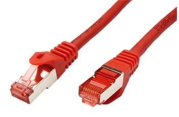 ROLINE SFTP6-1,5-RD propojovací kabel RJ45/RJ45, S/FTP, 1,5m, kat. 6, LSOH, červený