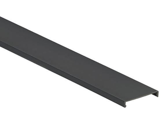 C3BL6 víko kabelového žlabu šíře 82,6 mm, délka 1830mm, černé