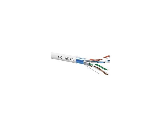 SXKD-6A-FFTP-LSOH kabel F/FTP, kat.6A, LSOH Dca s2 d2 a1, šedý, cívka 500m