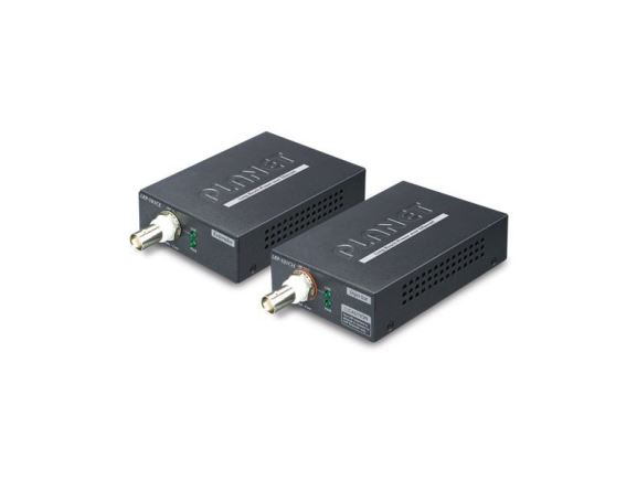LRP-101C-KIT PoE extender kit, prodloužení 10/100Base-TX po koaxiálním kabelu, dosah 1km, PoE