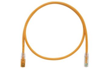 PANDUIT STPK6X2MOR klíčovaný propojovací kabel RJ45/RJ45, S/FTP, kat. 6A, 2m, oranžový