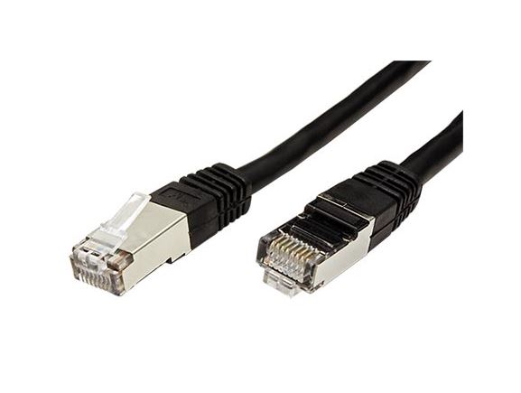 21.99.1365  propojovací kabel RJ45/RJ45, S/FTP, 5m, kat. 6, černý