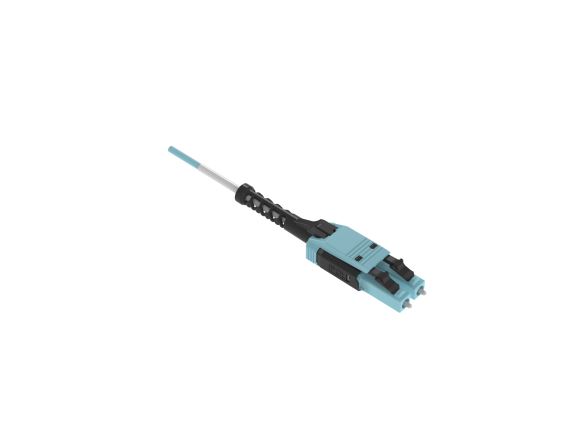 FS2RLU1U1NNM005 Optický propojovací kabel OM4+ 2mm LSZH LC- LC Uniboot Std Polar.,Ultra IL, aqua, 5m