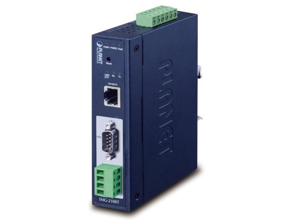IMG-2100T Průmyslová brána, konverze RS-232/422/485 na RJ-45, MODBUS