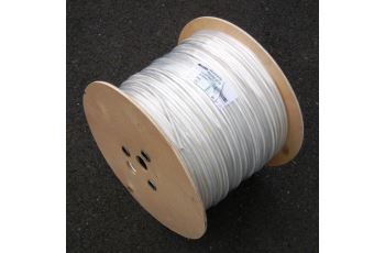 BELDEN H125A00.00500 koaxiální kabel, H125 AL, 75Ohm, PVC, cívka 500m, barva bílá