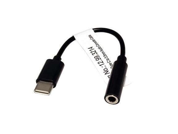 USB-C-TRRS3.5 adapter USB C (male)- jack 3.5mm (female) - D/A -A/D převodník