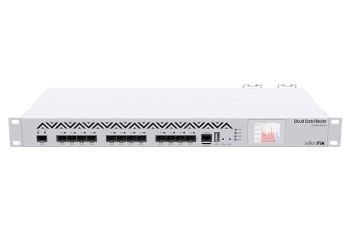 MIKROTIK CCR1016-12S-1S+ router, 12xSFP, 1xSFP+, USB, CPU 16x 1,2GHz, RAM 2GB