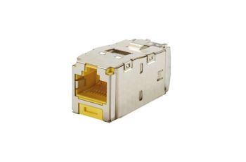 PANDUIT CJS6X88TGYLY modul MINI-COM TX STP, RJ45, kat. 6A 10G, žlutý