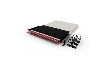 PONE30STPRD PATCHBOX.ONE Cat.6a sestava (STP, Red, 1.8m / 30RU) (2)