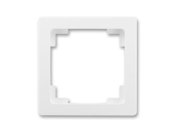 3901J-A00010 B1 rámeček jednonásobný, SWING L, jasně bílá