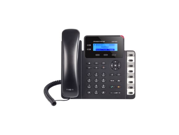 GXP1628 VoIP telefon, 2xSIP účet, HD audio, 2xGLAN, POE