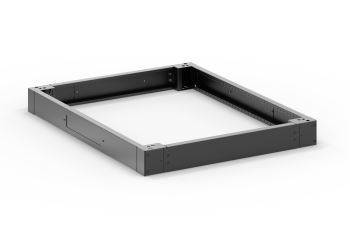 DP-PR-L60-B Podstavec š. 600mm, přední a zadní panely s rohy podstavce, výška 100mm, šedý (1)