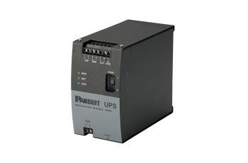 PANDUIT UPS00100DC průmyslový záložní zdroj UPS - kapacitní, bez baterií , DIN, in/out 24VDC,max 100W/2 min.