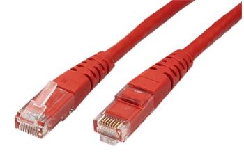 21.15.1581 Propojovací kabel RJ45/RJ45, U/UTP, 10m, kat. 6, PVC, červený 21.15.1581 Propojovací kabel RJ45/RJ45, U/UTP, 10m, kat. 6, PVC, červený