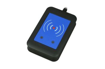 2N 9137424E externí čtečka zabezpečených RFID karet a čipů, 13.56MHz / 125kHz, NFC, USB